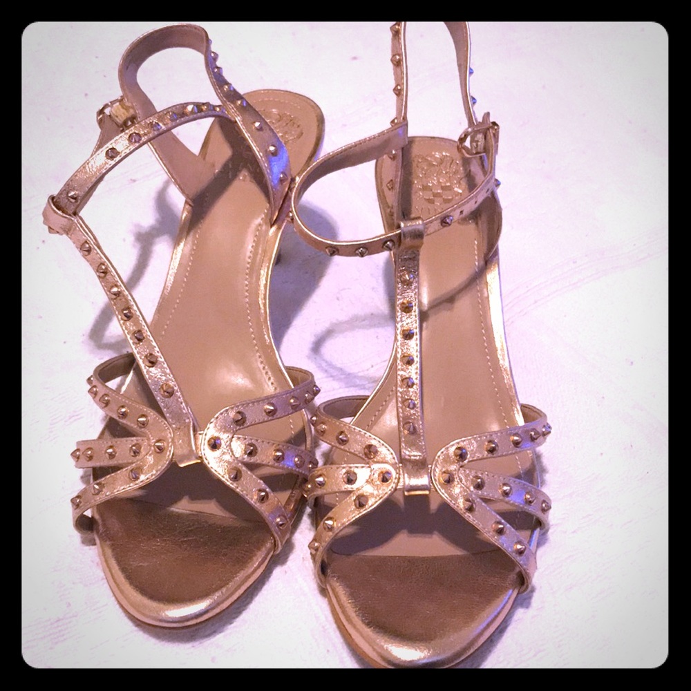 Vince Camuto Gold Party Shoes